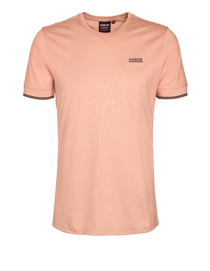 Camiseta Barbour Philip Tipped Naranja Hombre