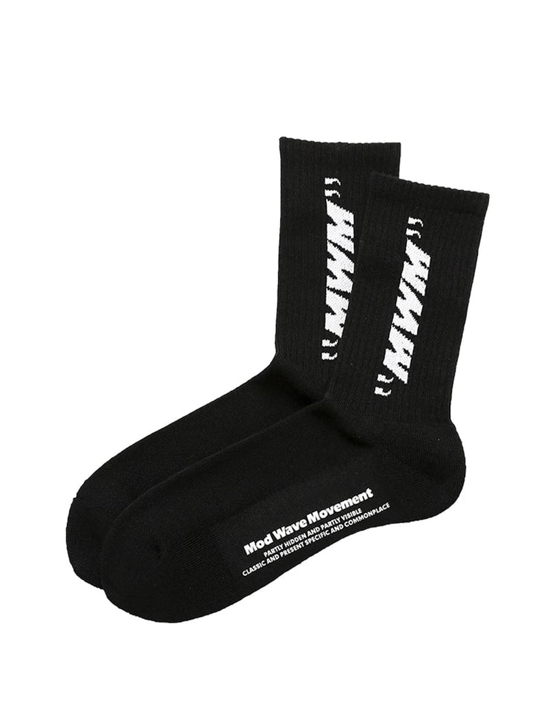 Calcetines MWM con Logo Negros Unisex