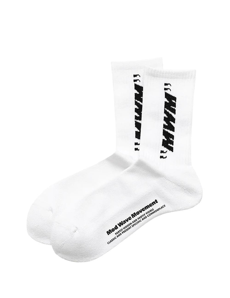 Calcetines MWM con Logo Blancos Unisex