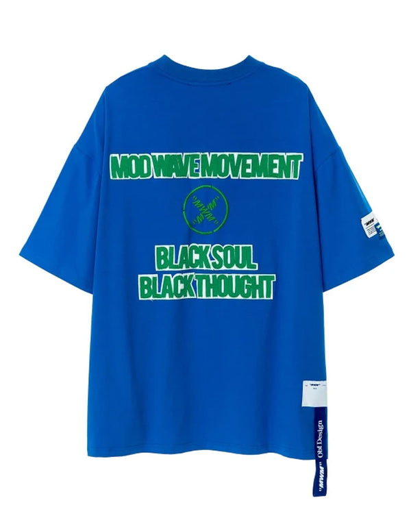 Camiseta MWM con Logo Azul Unisex