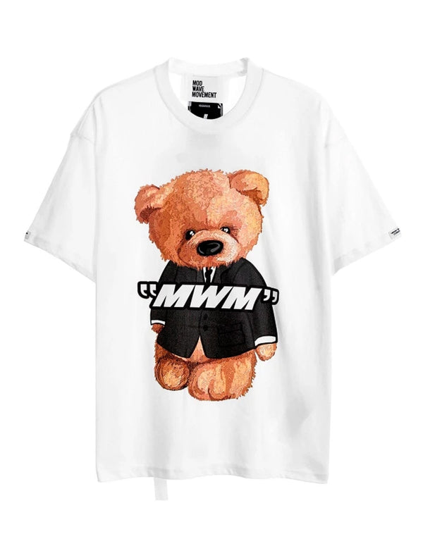 Camiseta MWM Teddy Blanca Unisex