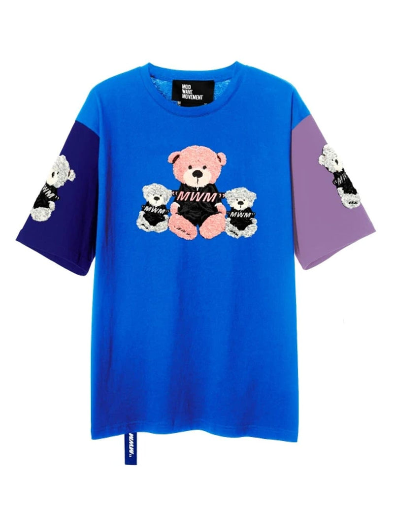 Camiseta MWM Teddy Azul Unisex