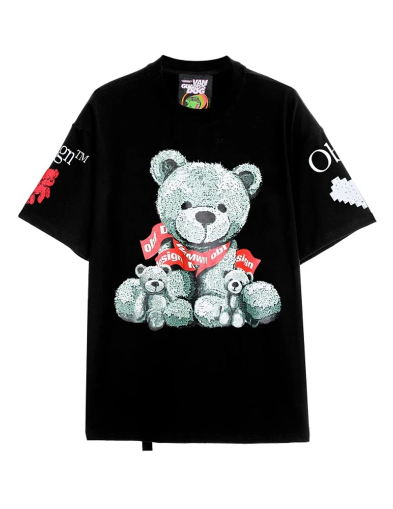 Camiseta MWM Teddy Negra Unisex