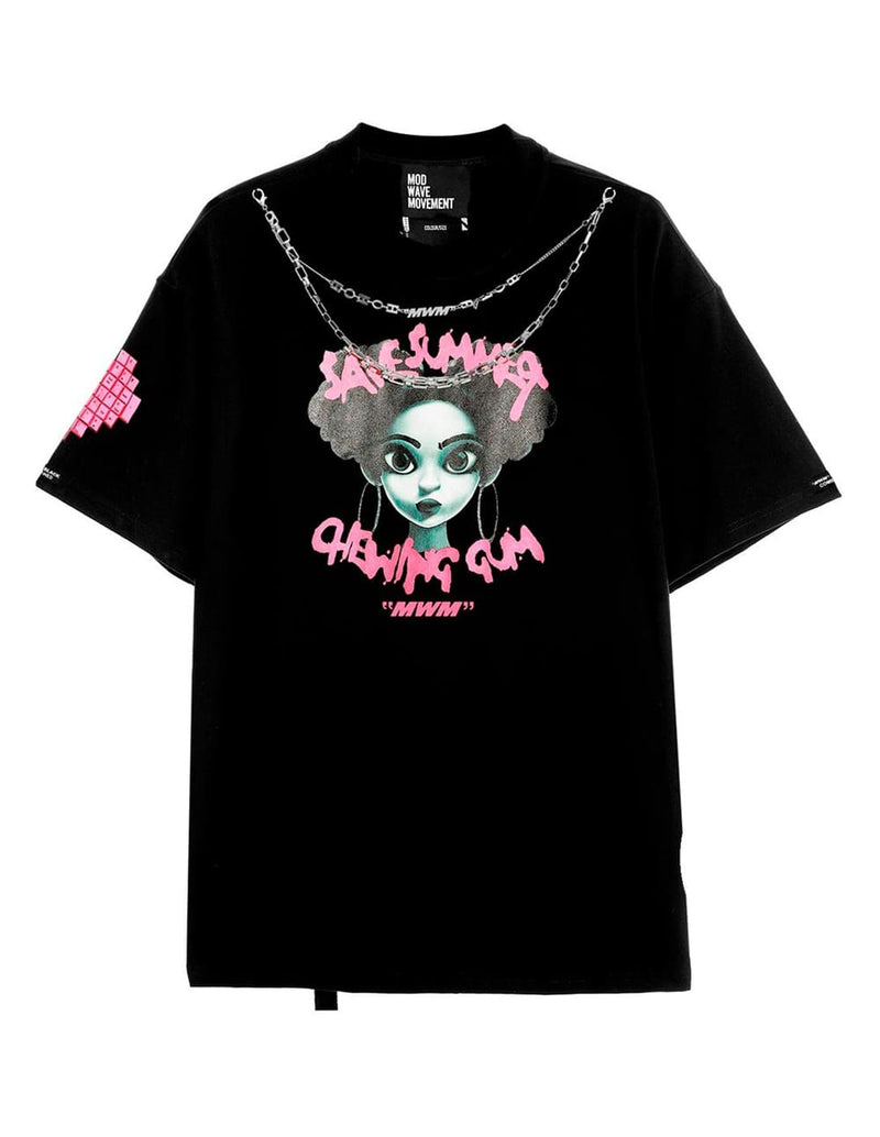 Camiseta MWM Candy Negra Unisex