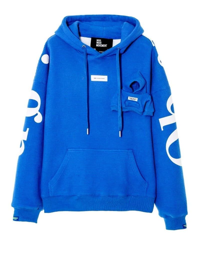 Sudadera con Capucha MWM con Logo Azul Unisex