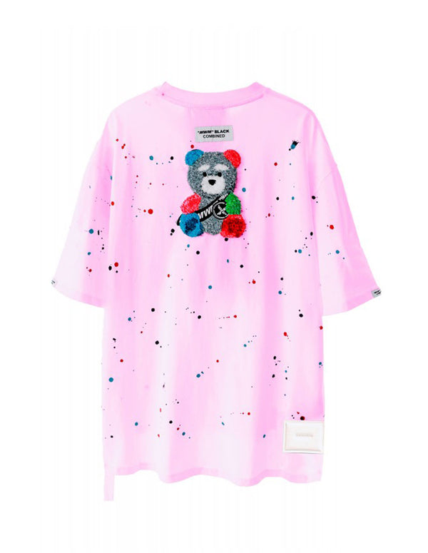 Camiseta MWM Teddy Rosa Unisex