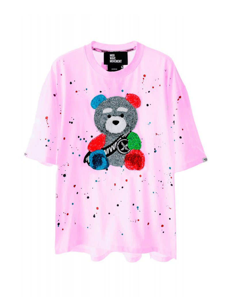 Camiseta MWM Teddy Rosa Unisex