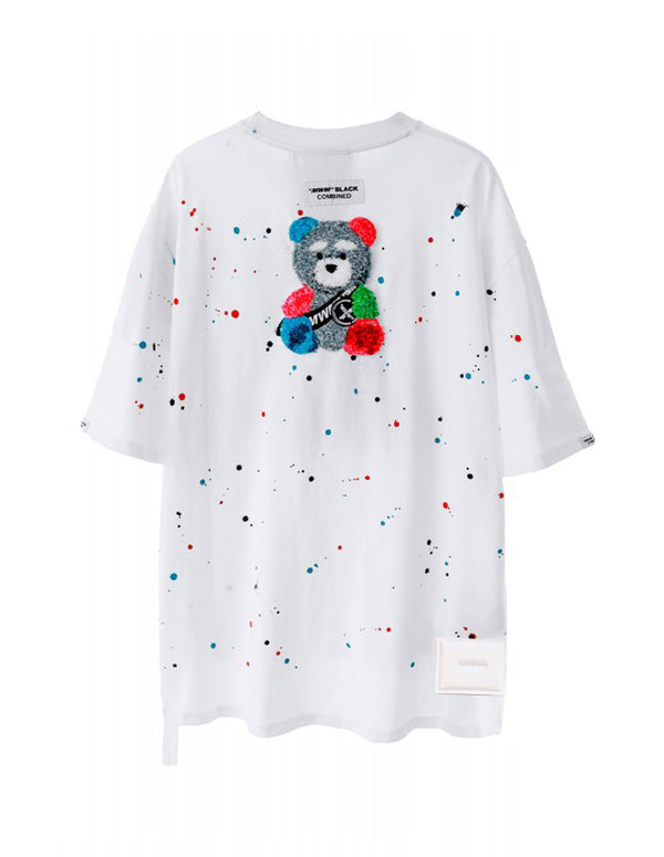 Camiseta MWM Teddy Blanca Unisex