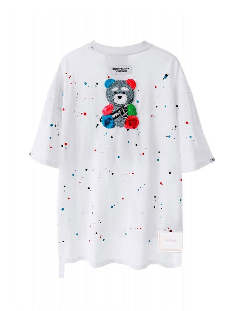 Camiseta MWM Teddy Blanca Unisex