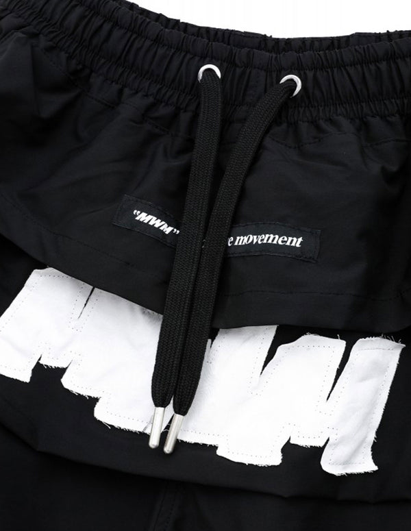 Pantalón MWM con Logo Negro Unisex