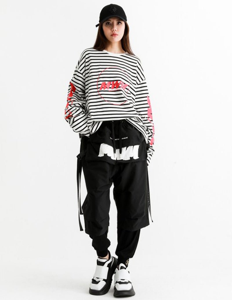 Pantalón MWM con Logo Negro Unisex