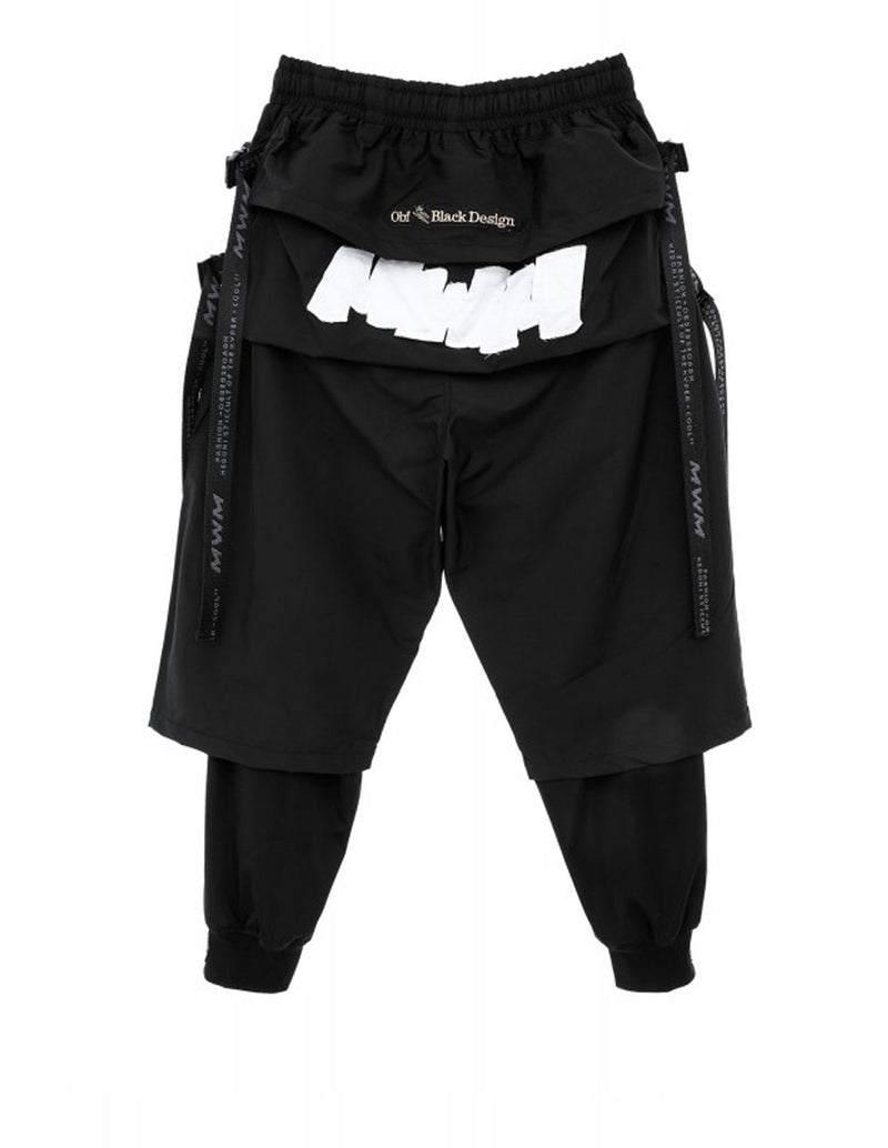 Pantalón MWM con Logo Negro Unisex