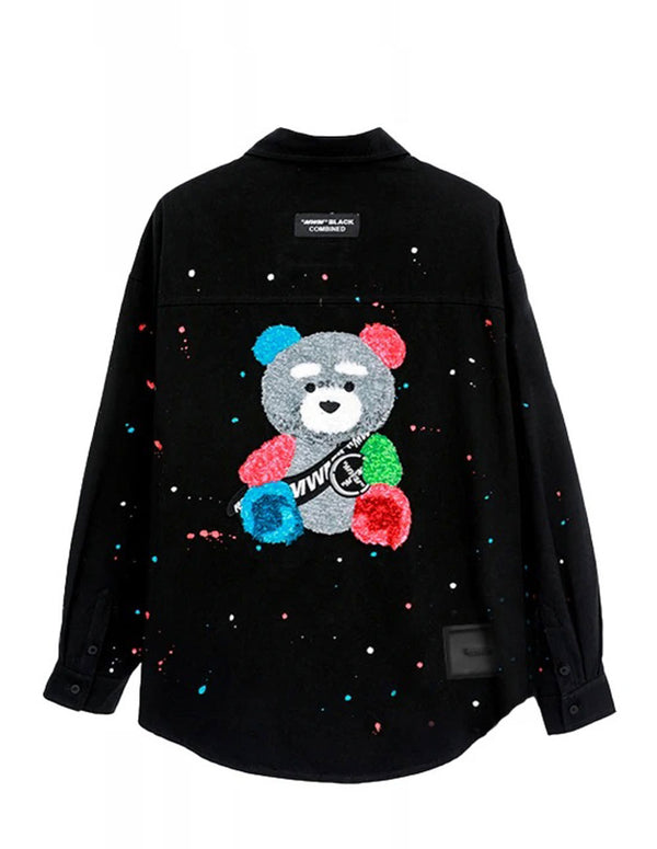 Camisa MWM Teddy Negra Unisex