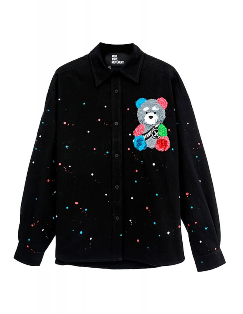 Camisa MWM Teddy Negra Unisex