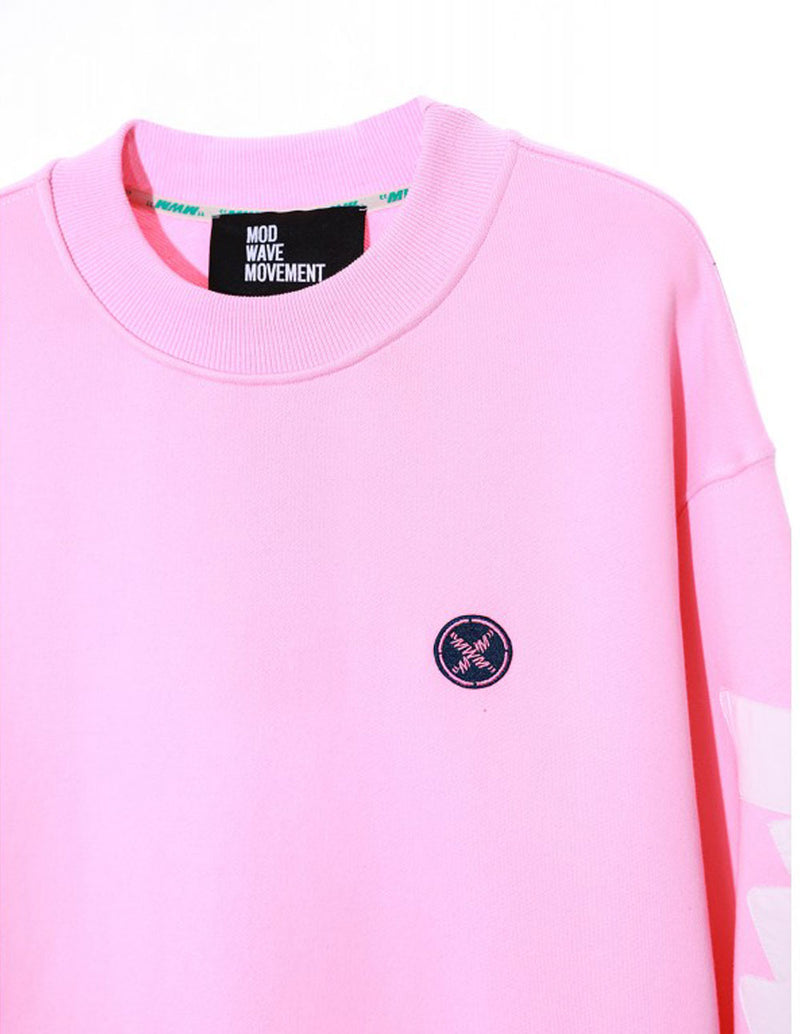 Sudadera MWM con Logo Rosa Unisex