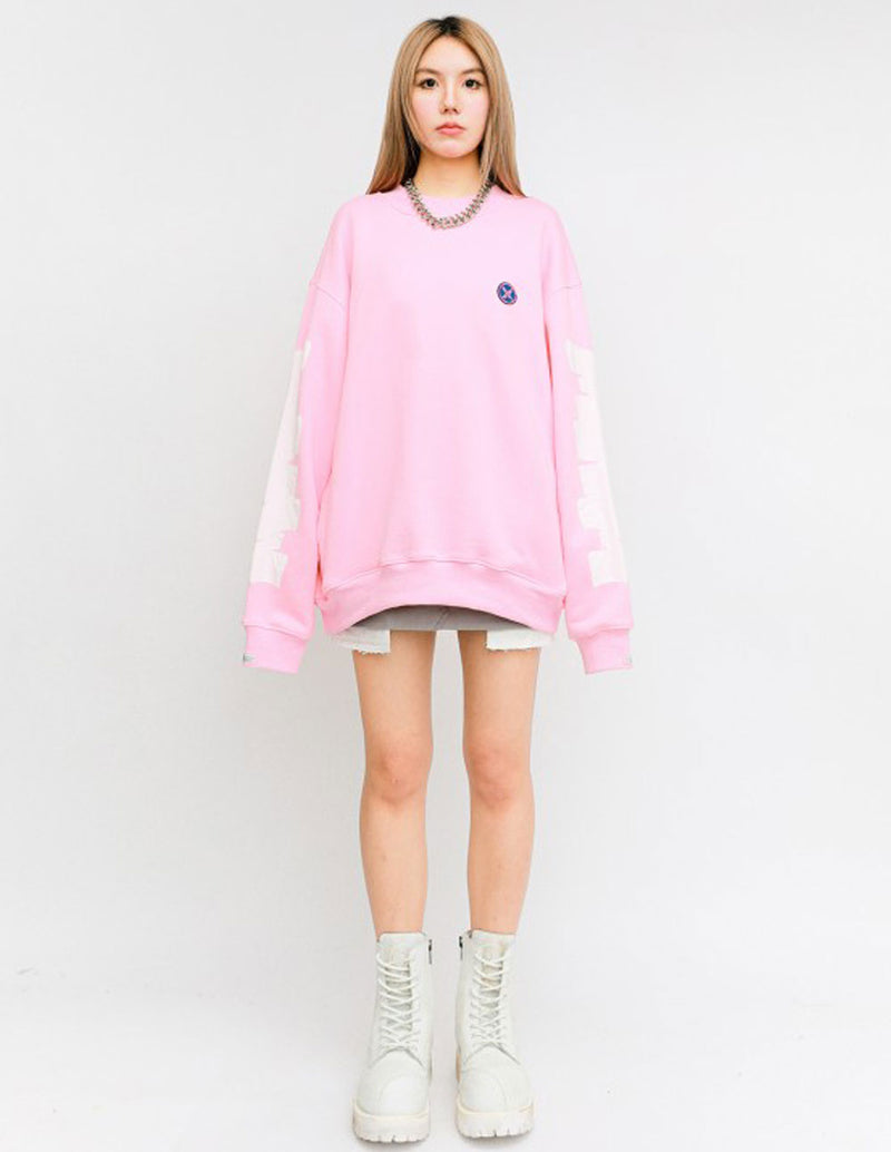 Sudadera MWM con Logo Rosa Unisex