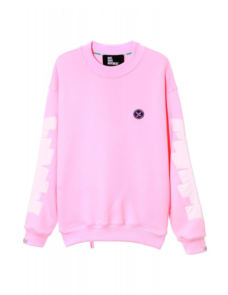 Sudadera MWM con Logo Rosa Unisex