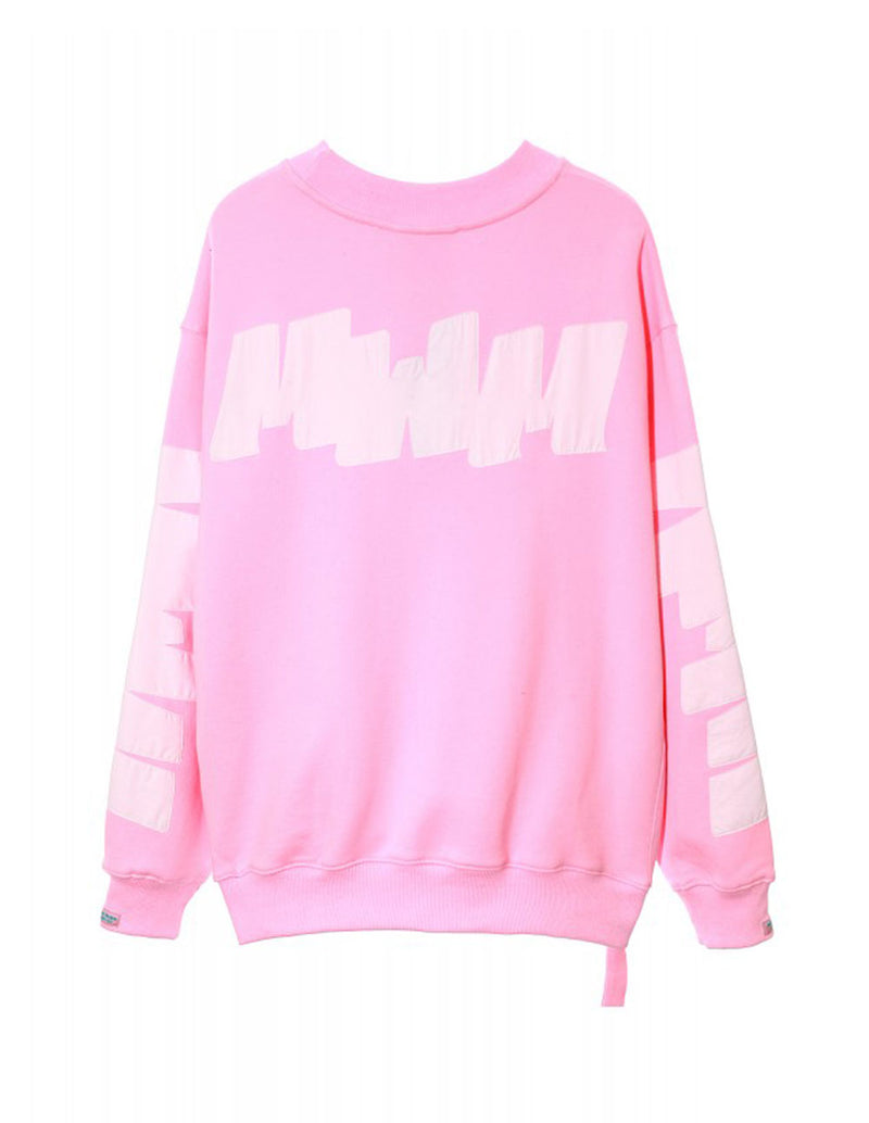 Sudadera MWM con Logo Rosa Unisex