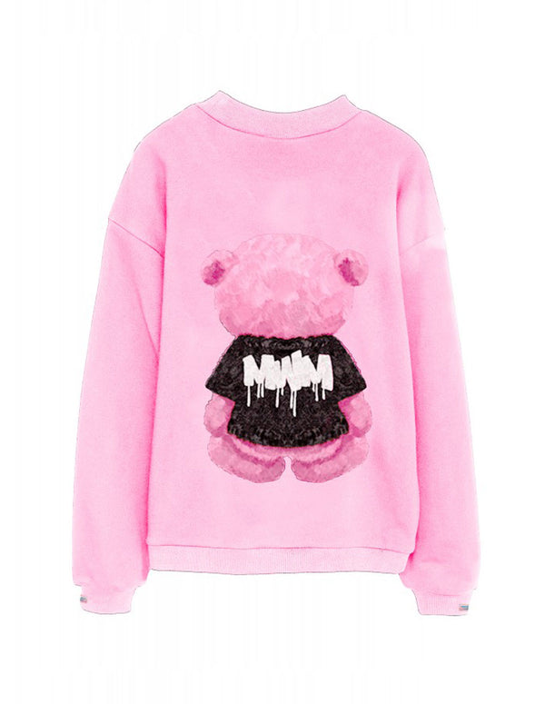 Sudadera MWM Teddy Rosa Unisex