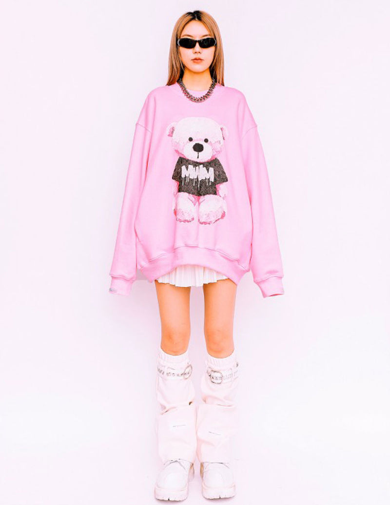 Sudadera MWM Teddy Rosa Unisex