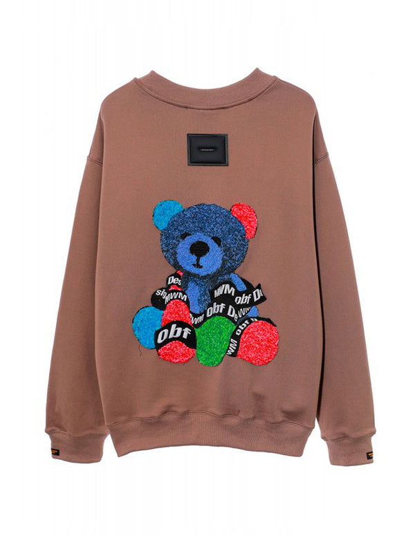 Sudadera MWM Teddy Marrón Unisex