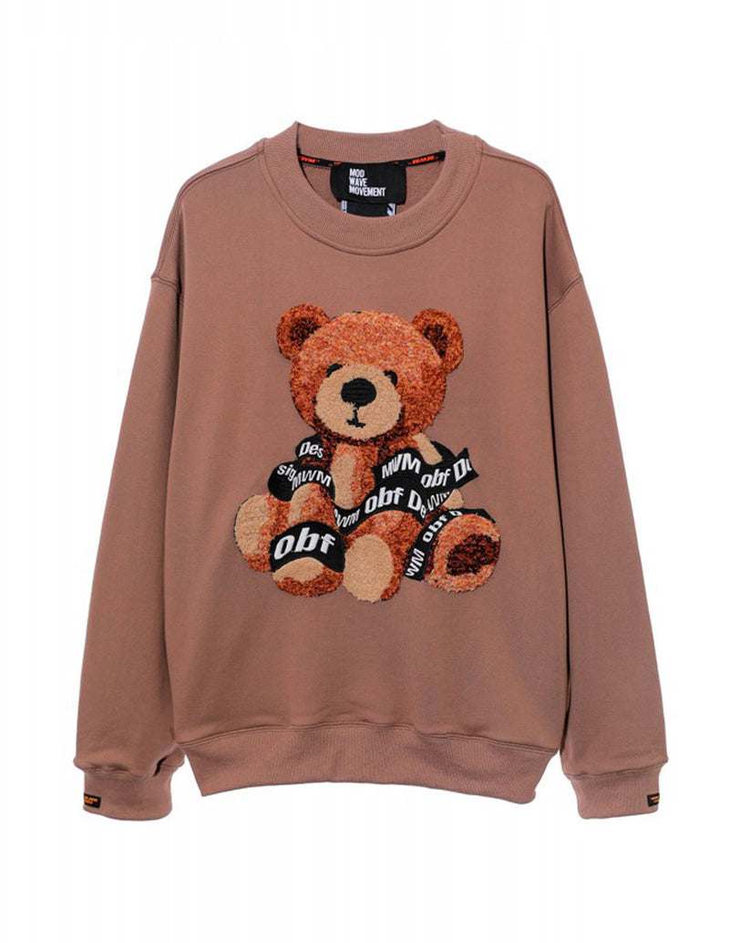 Sudadera MWM Teddy Marrón Unisex