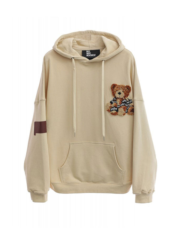 Sudadera con Capucha MWM Teddy Beige Unisex
