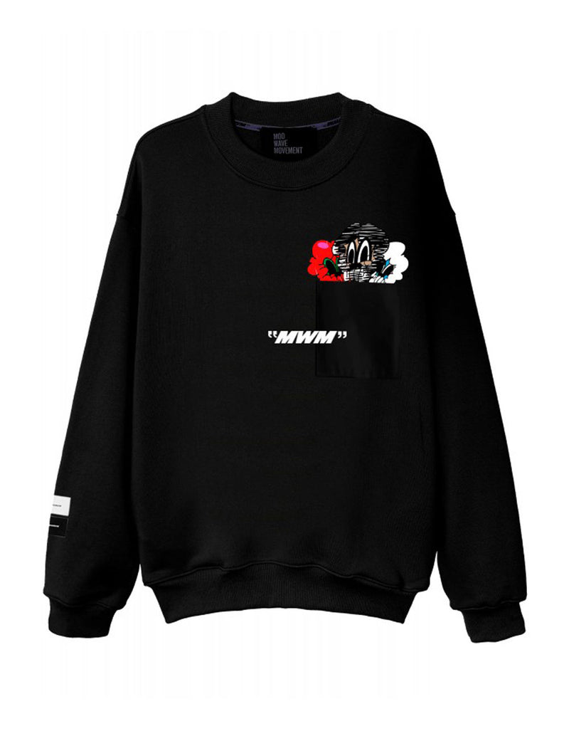Sudadera MWM Vanguard´s Dogs Negra Unisex