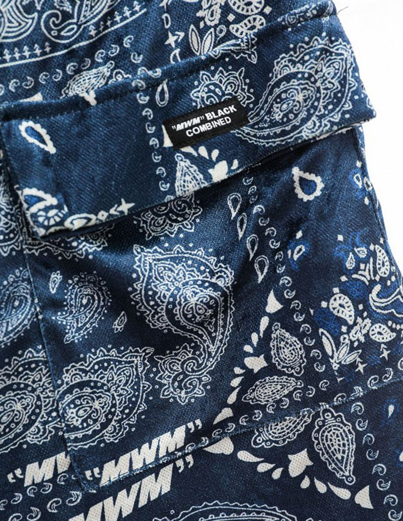 Pantalón Corto MWM Bandana Azul Unisex