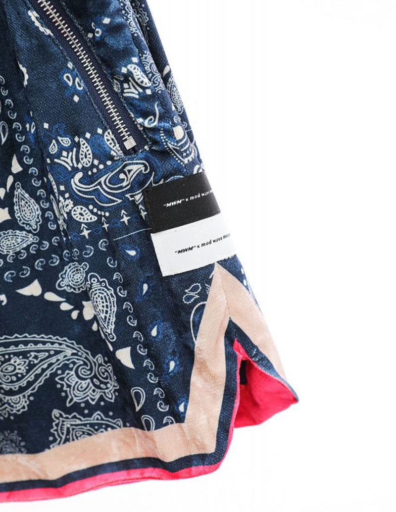 Pantalón Corto MWM Bandana Azul Unisex