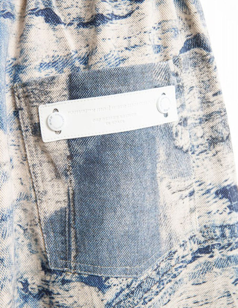 Pantalón Vaquero MWM con Logo Azul Unisex
