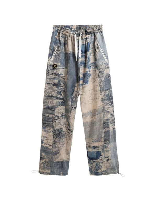 Pantalón Vaquero MWM con Logo Azul Unisex