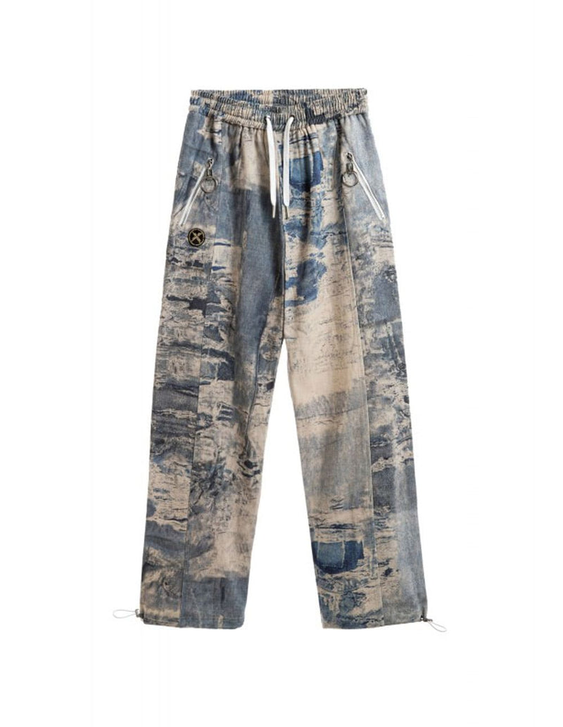 Pantalón Vaquero MWM con Logo Azul Unisex