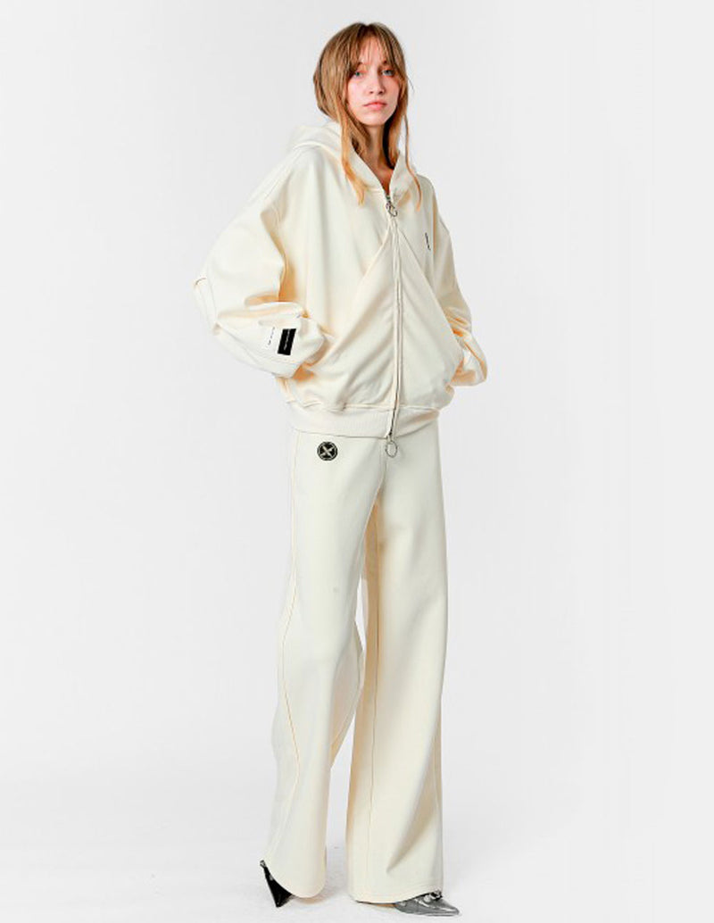 Pantalón MWM Palazzo Beige Mujer