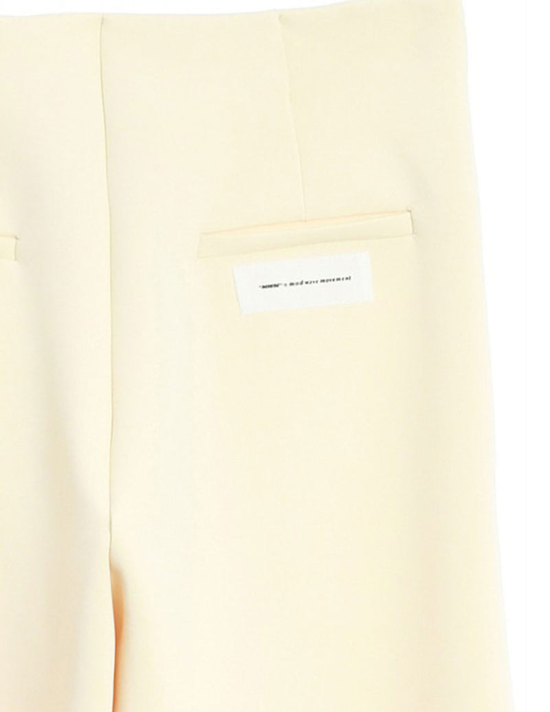 Pantalón MWM Palazzo Beige Mujer