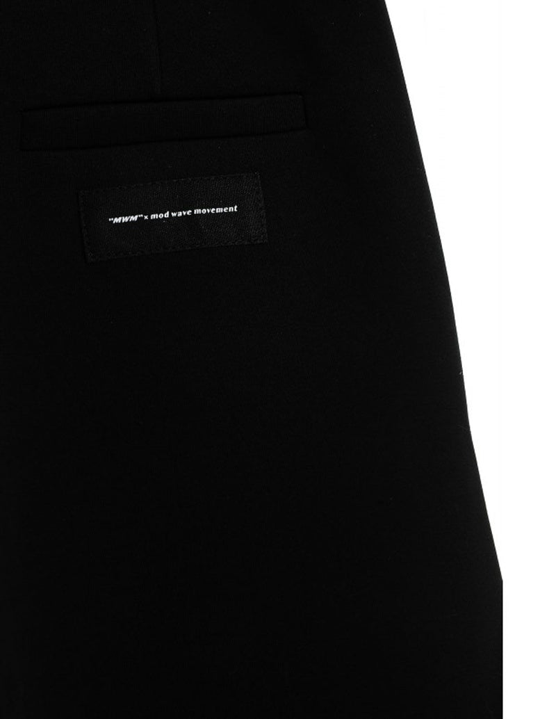 Pantalón MWM Palazzo Negro Mujer