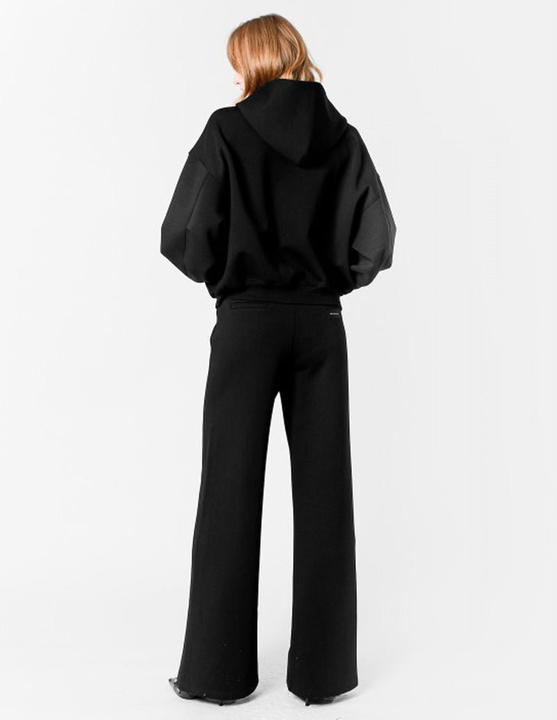 Pantalón MWM Palazzo Negro Mujer