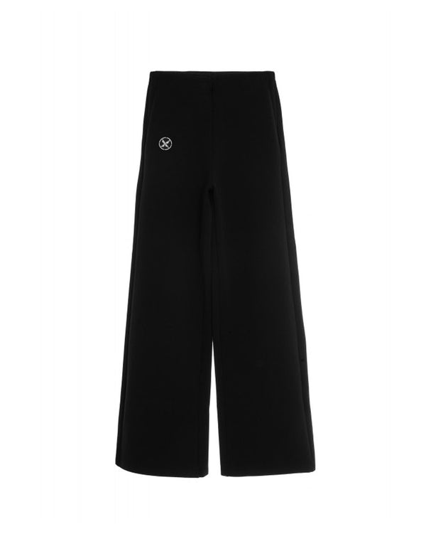 Pantalón MWM Palazzo Negro Mujer