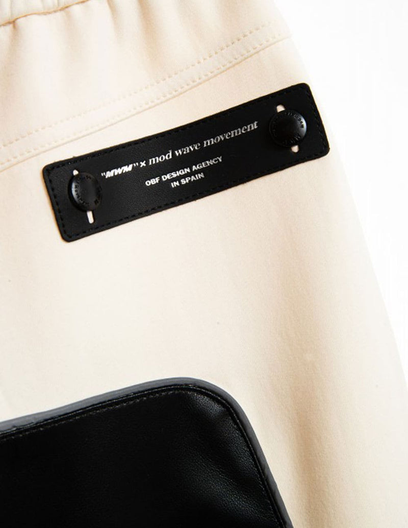 Pantalón MWM Motorbike Beige Mujer