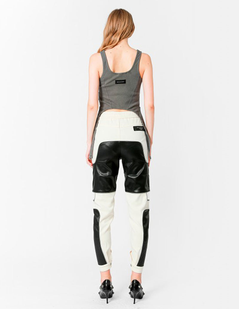Pantalón MWM Motorbike Beige Mujer