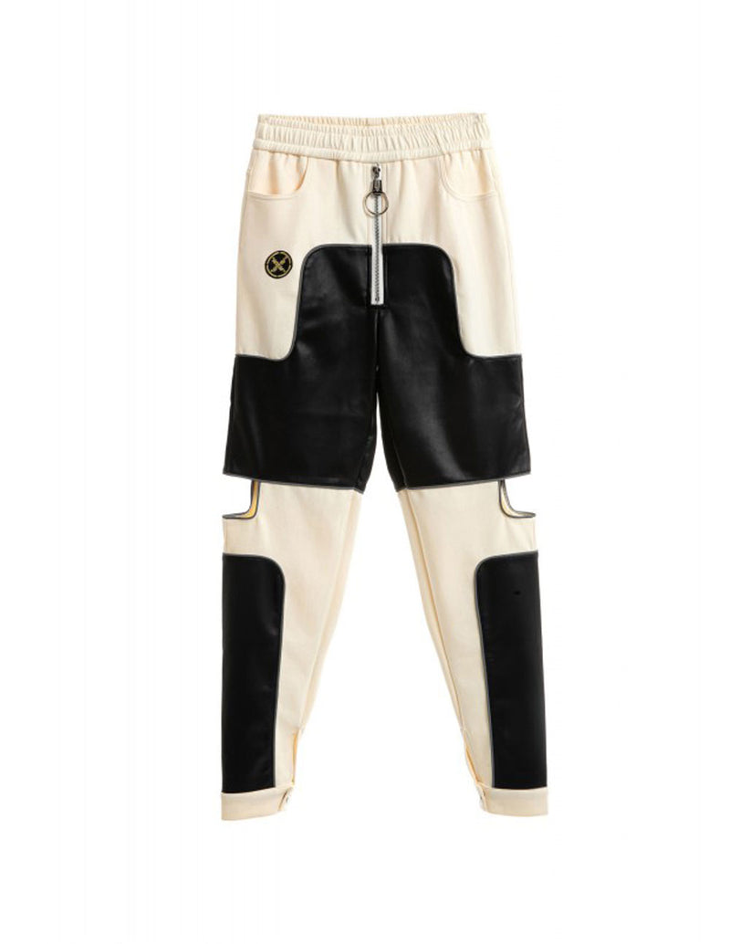 Pantalón MWM Motorbike Beige Mujer