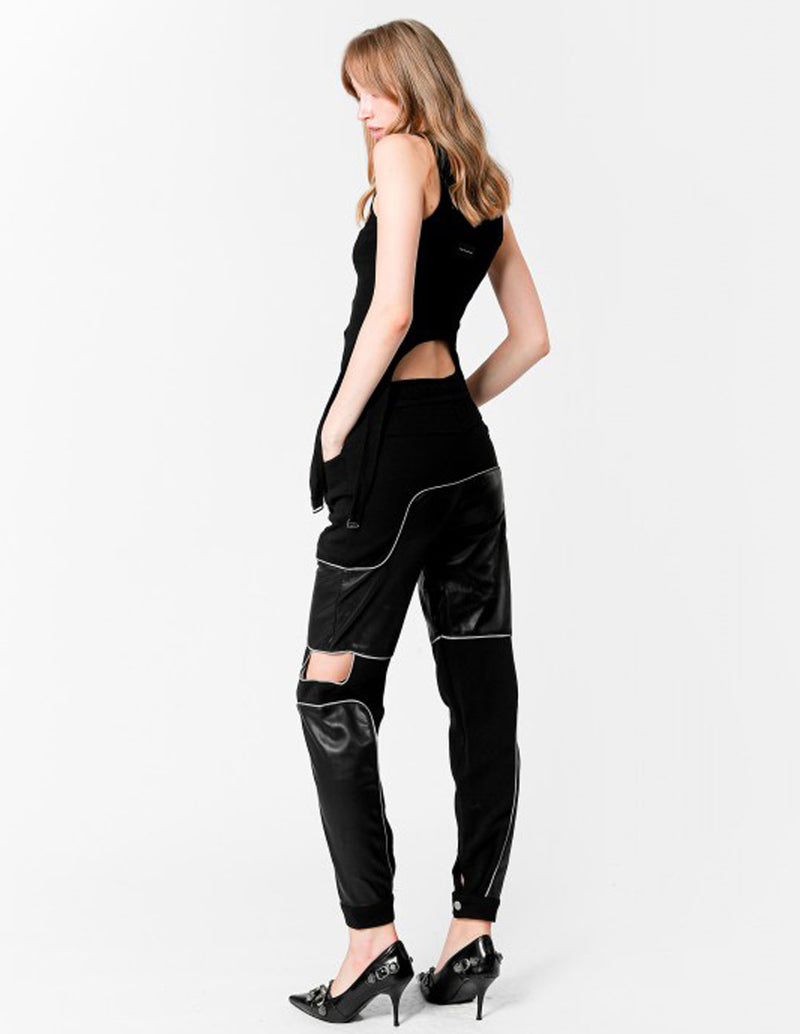 Pantalón MWM Motorbike Negro Mujer
