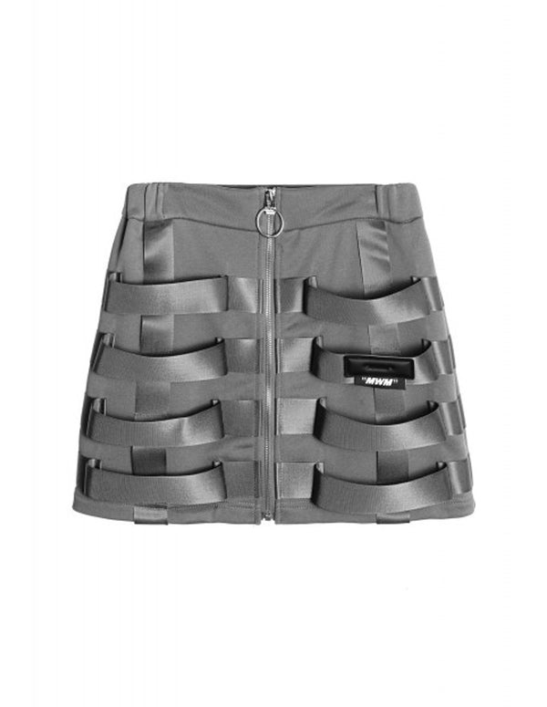 Falda MWM de Diseño Gris Mujer