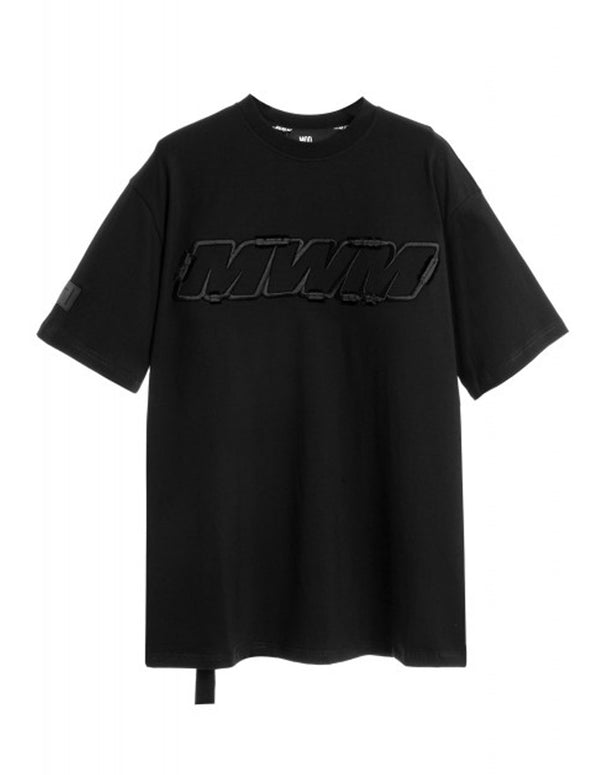 Camiseta MWM con Logo Negra Unisex
