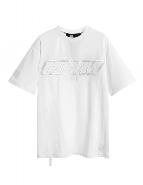 Camiseta MWM con Logo Blanca Unisex