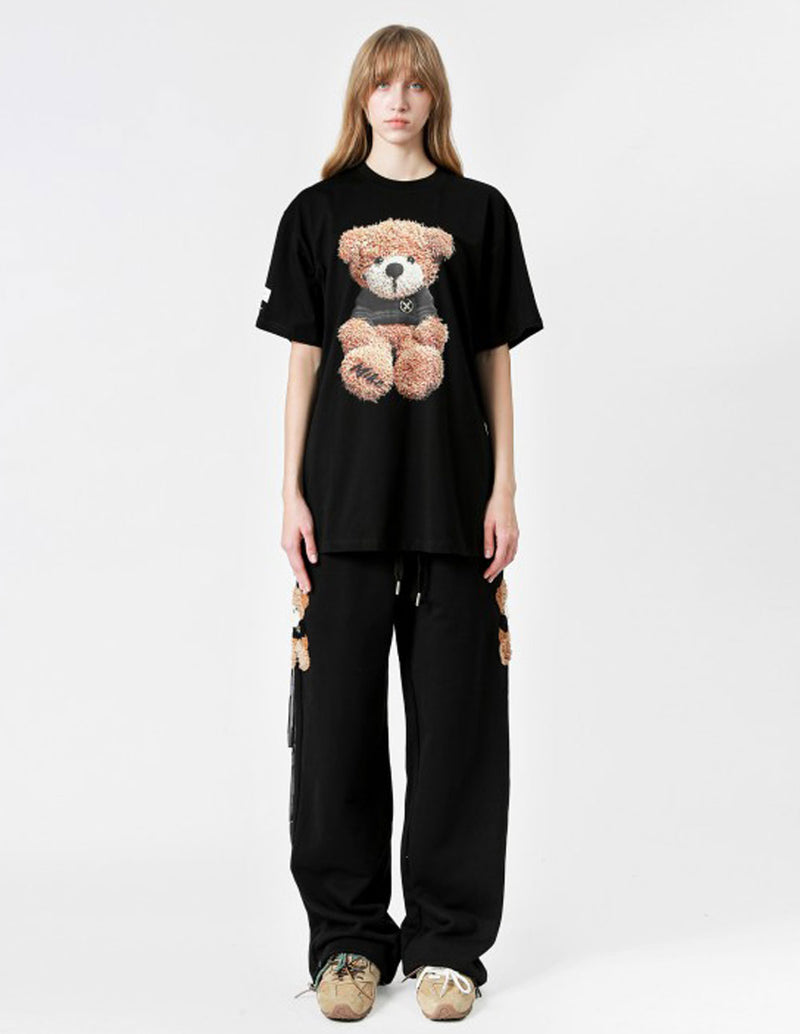 Camiseta MWM Mike Teddy Negra Unisex