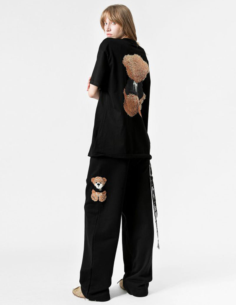 Camiseta MWM Mike Teddy Negra Unisex