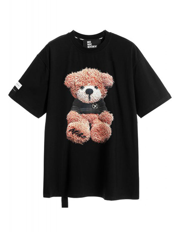 Camiseta MWM Mike Teddy Negra Unisex