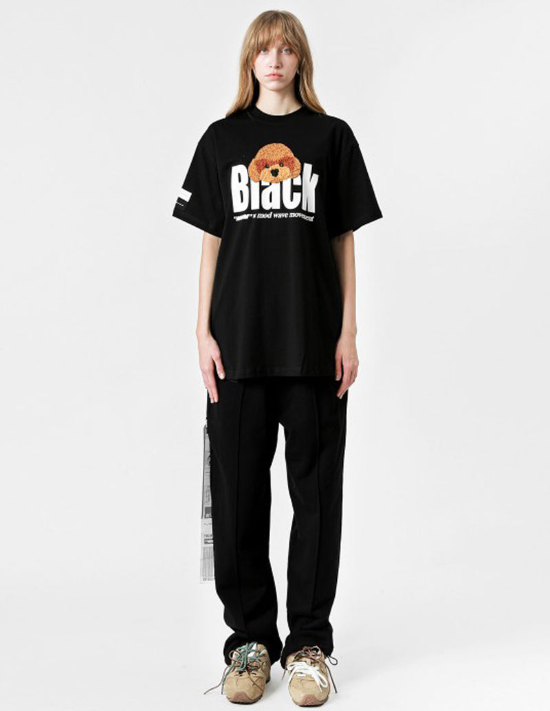 Camiseta MWM Mike Teddy Negra Unisex