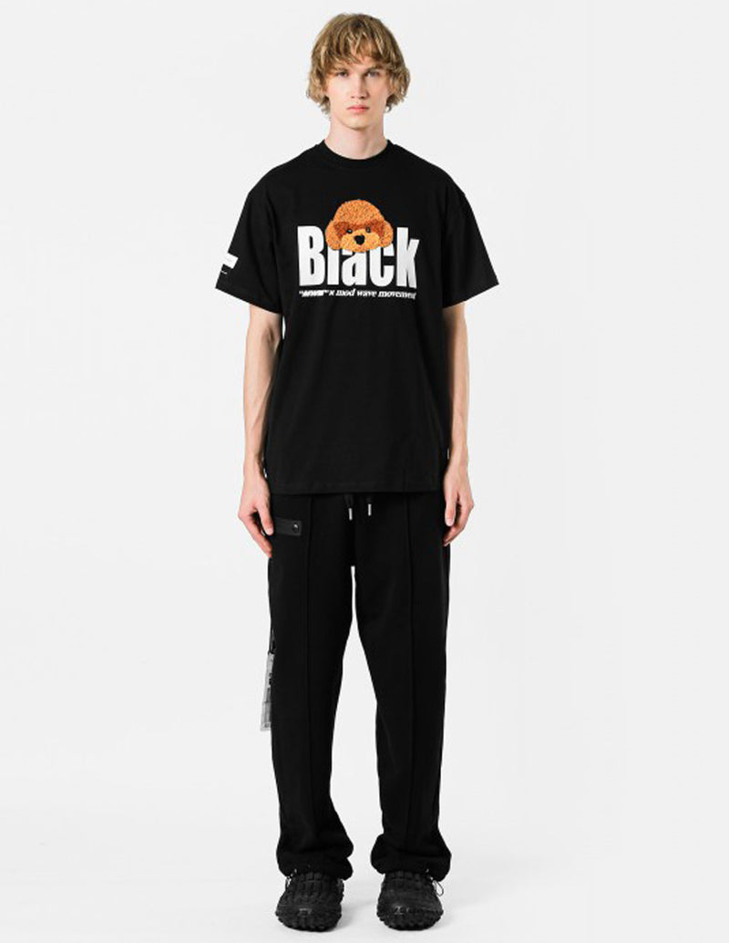 Camiseta MWM Mike Teddy Negra Unisex